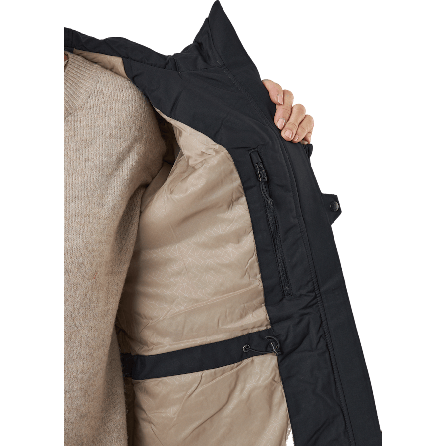 Marta-lisa Wns Parka Black - Bild 6