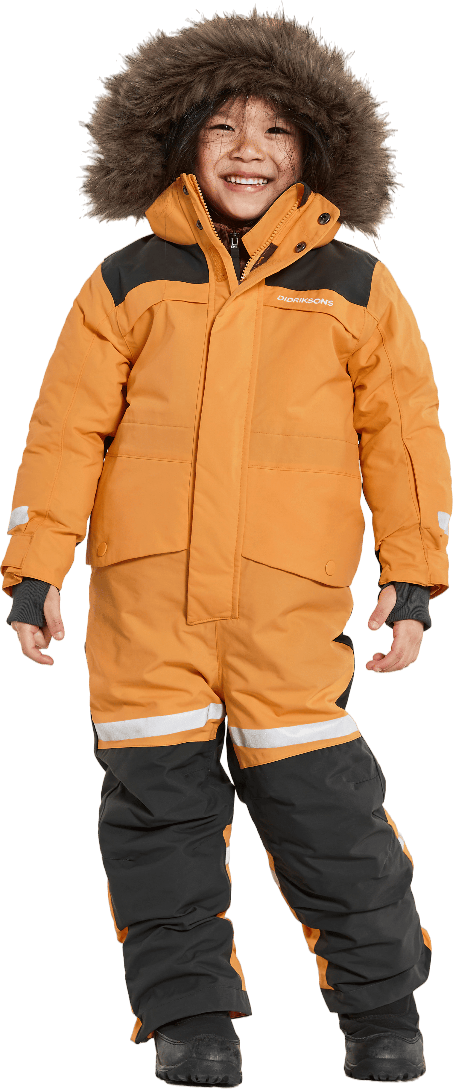 Bjärven Kds Cover Yellow, Unisex, Apparels, Tracksuits & Overalls, Orange, 90