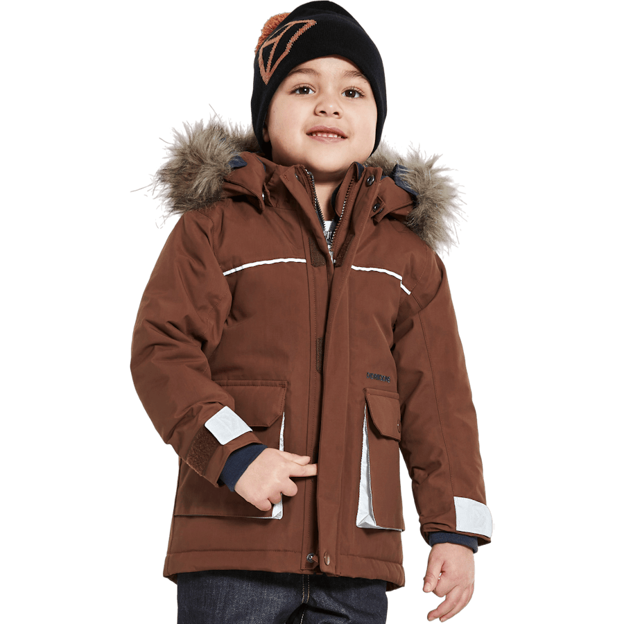 Kure Kids Parka 5 Brown