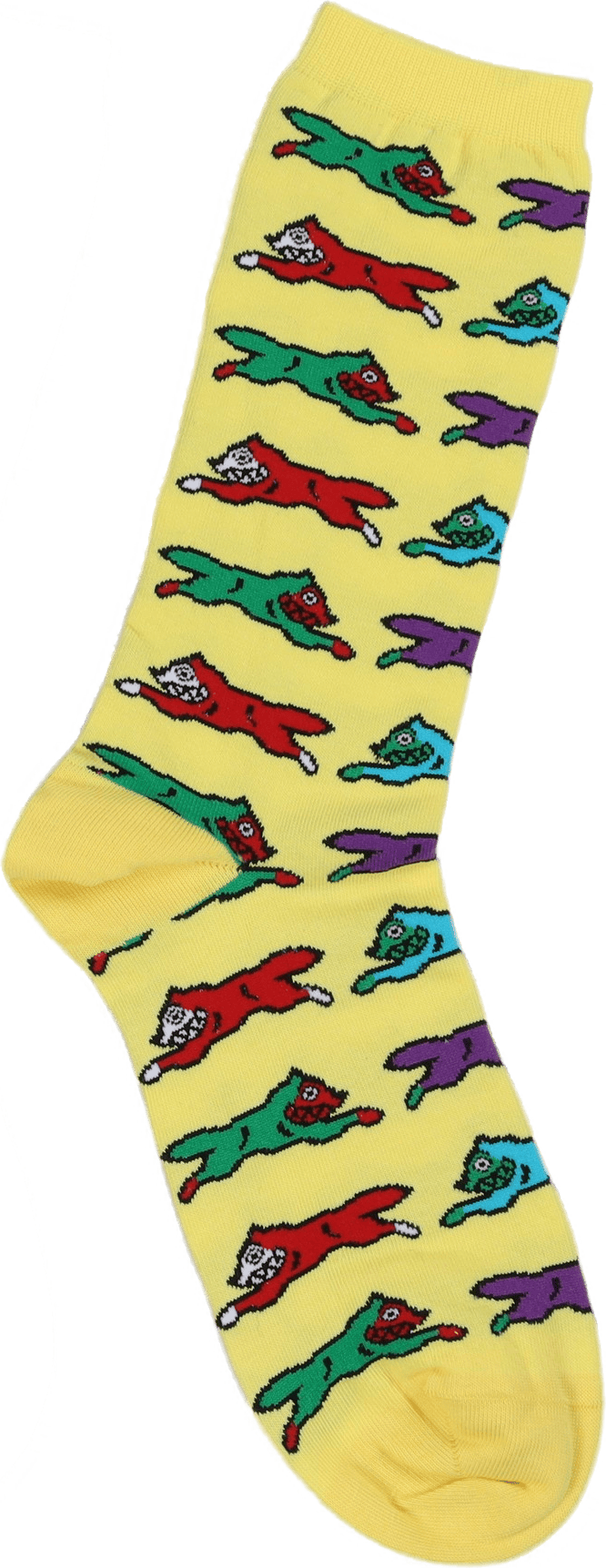 Running Dog Socks Yellow - Bild 2