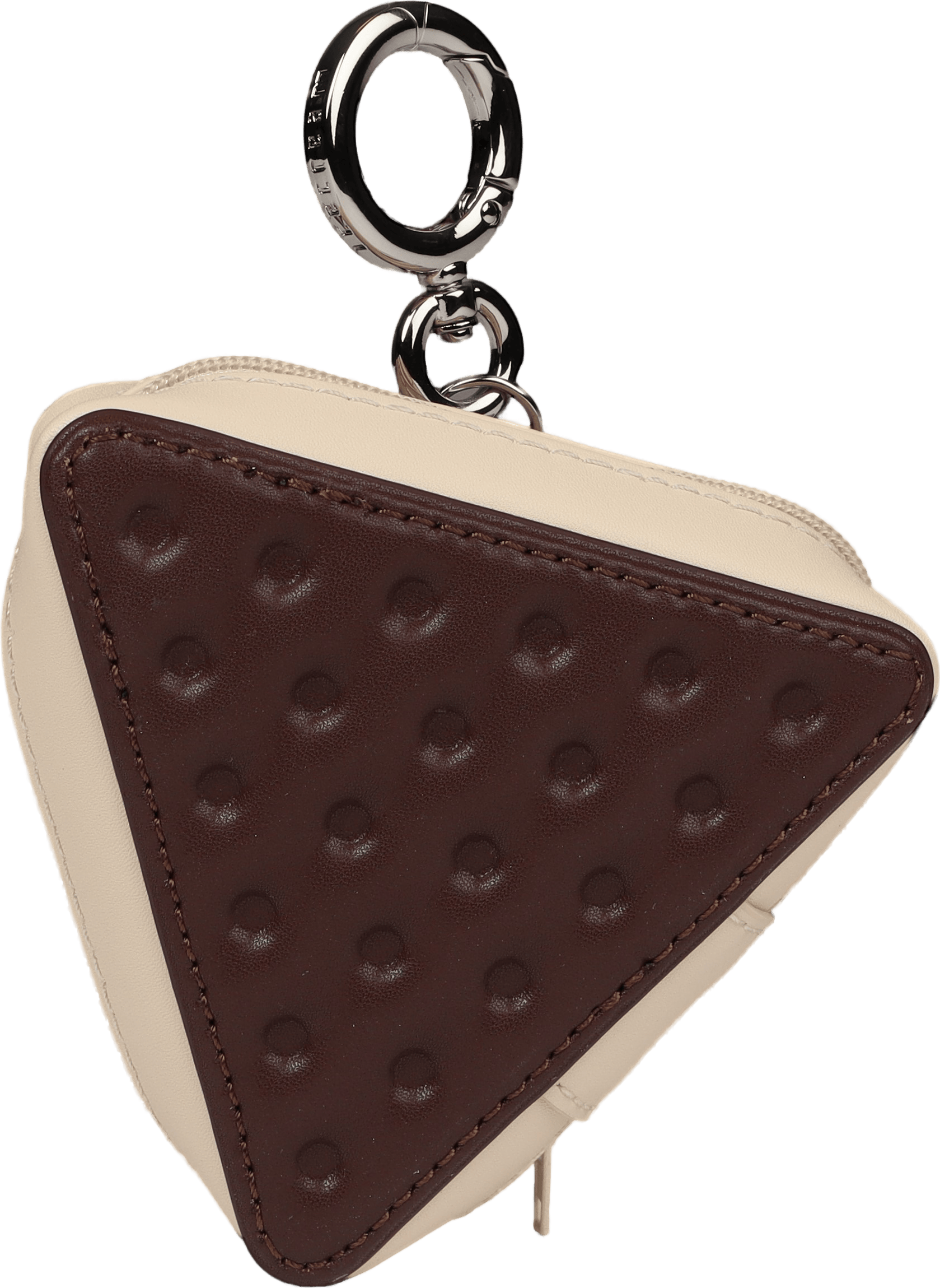 Icecream Sandwich Coin Purse Dark Brown