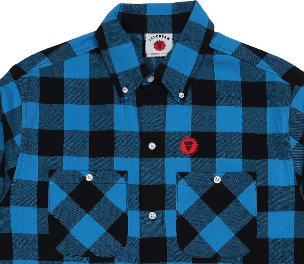 Check Flannel Shirt Blue - Bild 2