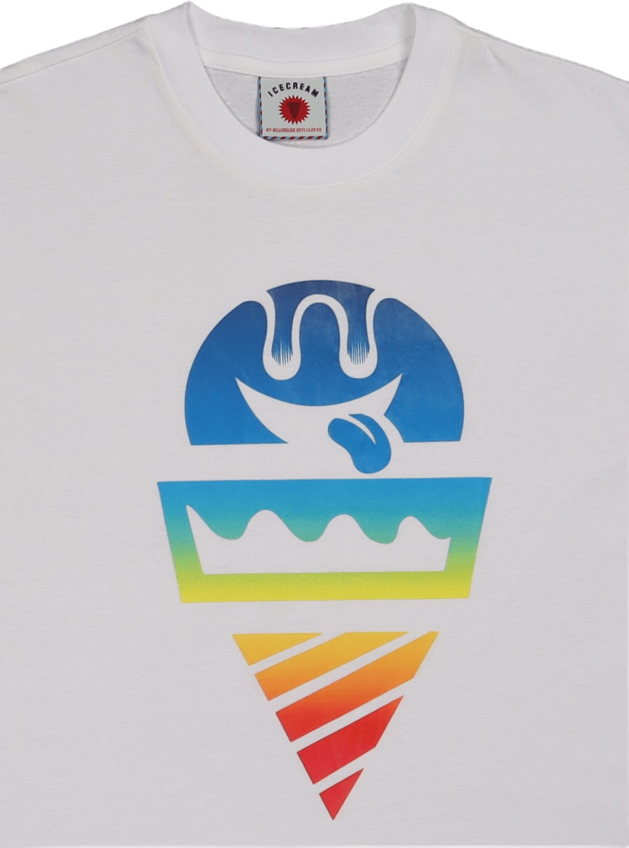 Gradient T-shirt White - Bild 2