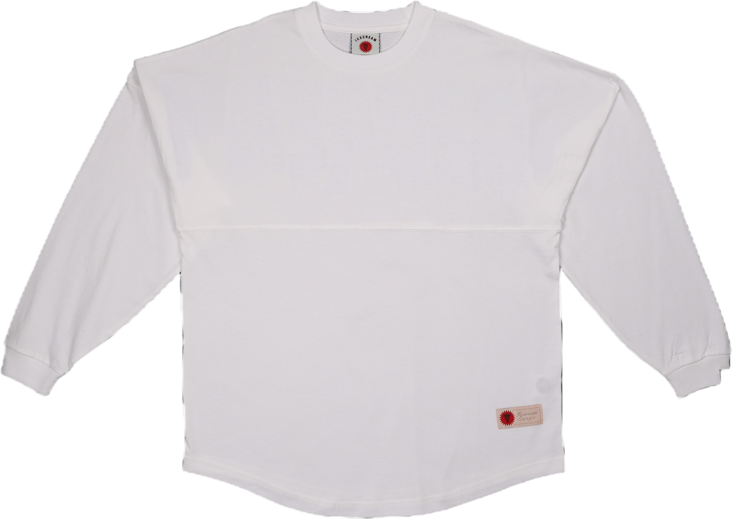 L/s Baseball T-shirt White