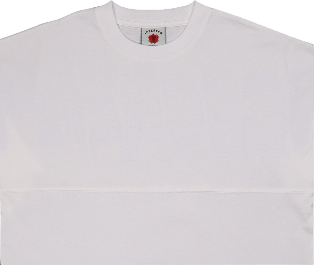 L/s Baseball T-shirt White - Bild 2