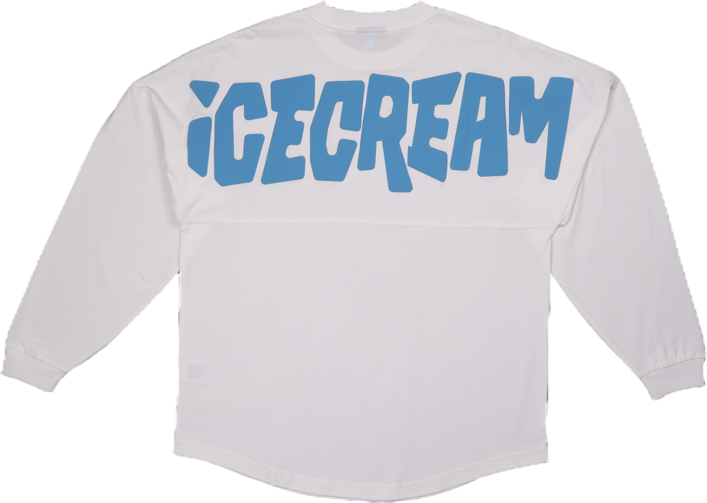 L/s Baseball T-shirt White - Bild 4