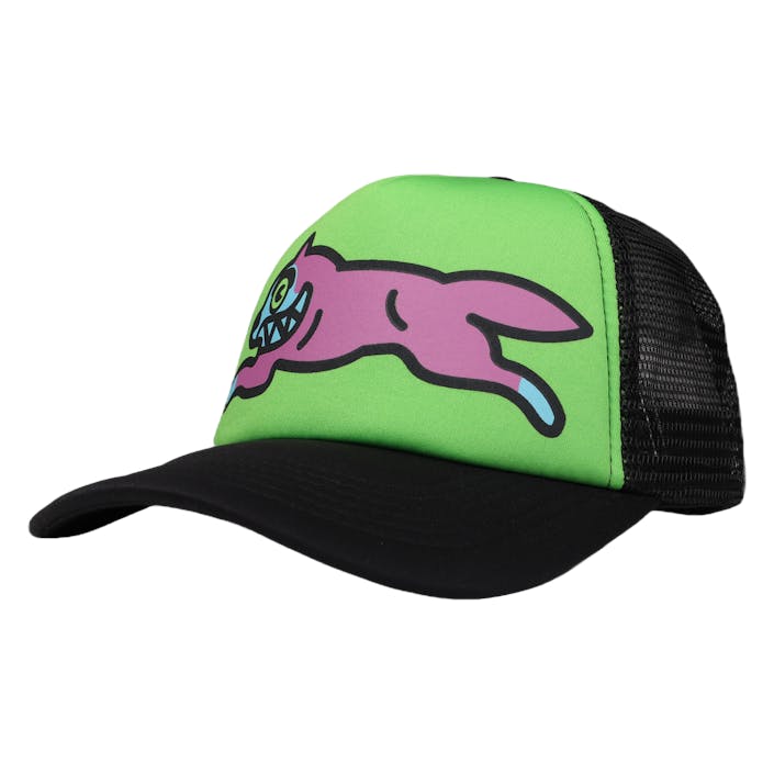 Running Dog Trucker Cap Green, Unisex, Vêtements, Chapeaux et casquettes, Vert, ONESIZE