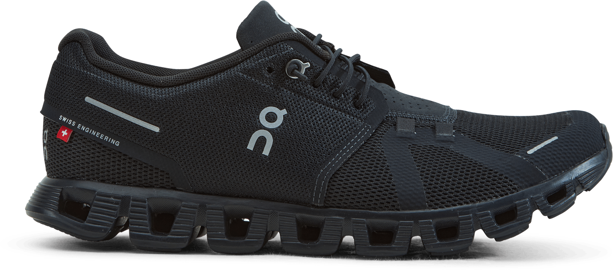 Cloud 5 All Black, Male, Kengät, Tennarit, Musta, EU 43