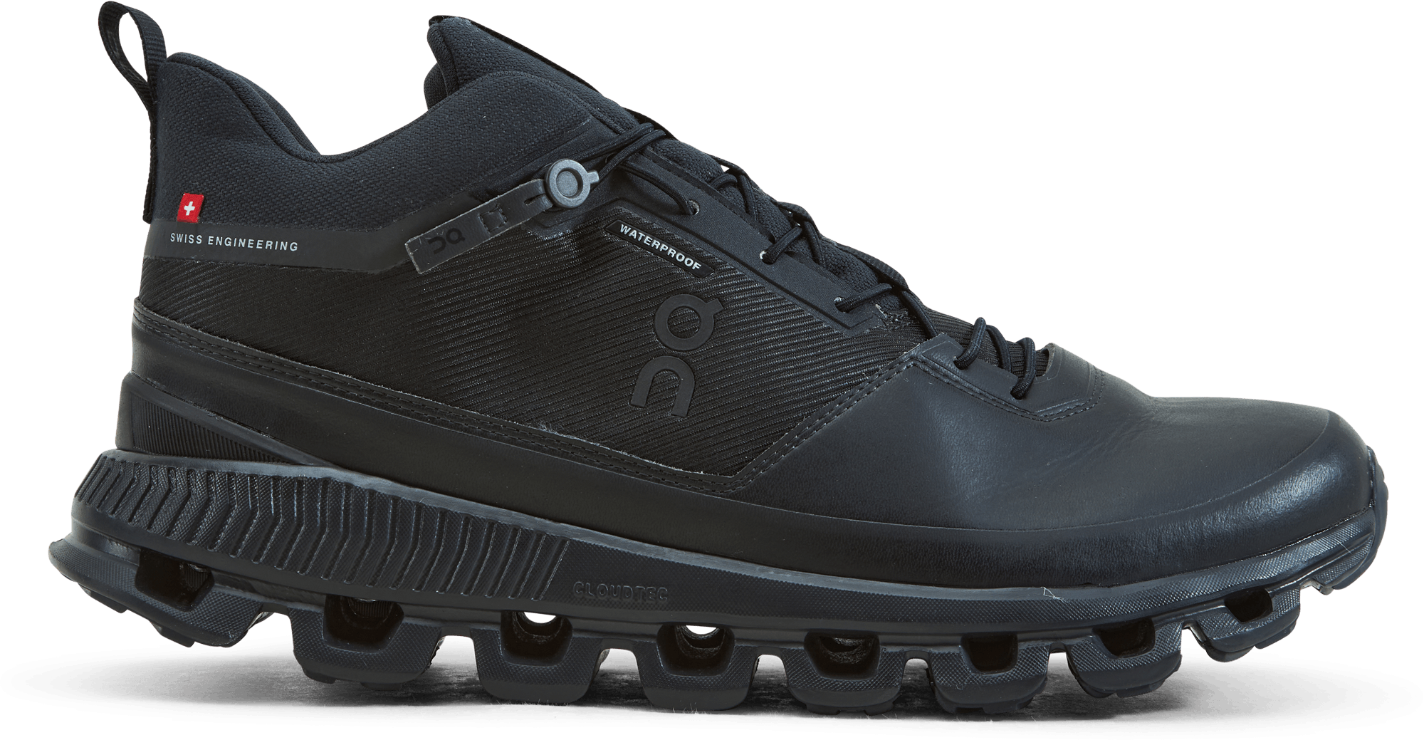 Cloud Hi Waterproof All Black, Male, Shoes, Trainers, Black, EU 42