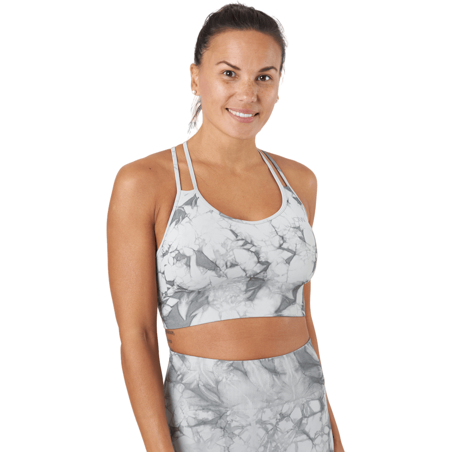 Define Seamless Tie Dye Sports Grey Melange