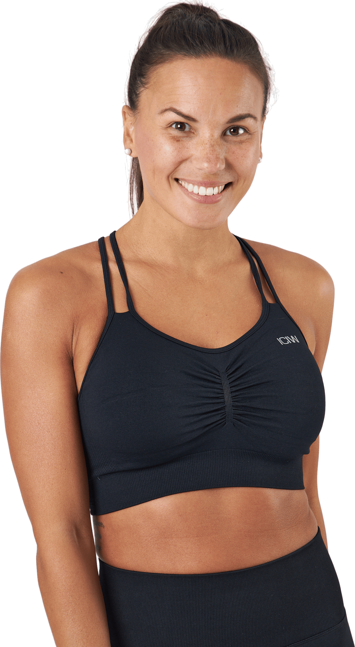 Define Seamless Scrunch Sports Black