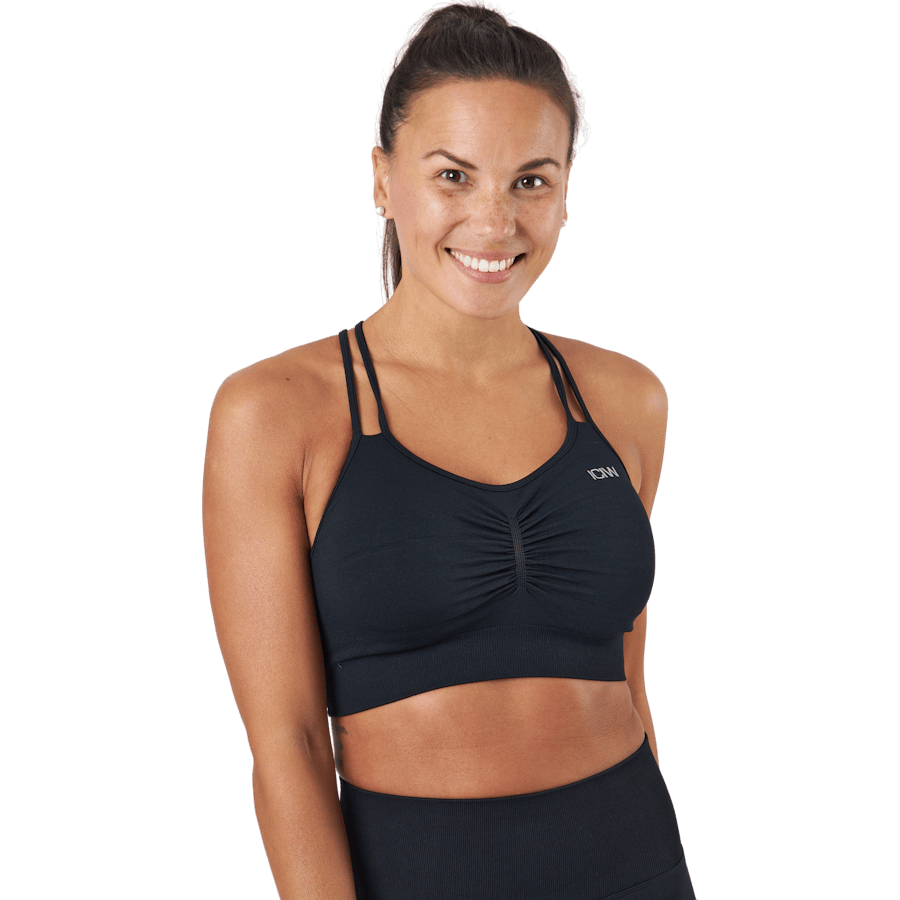 Define Seamless Scrunch Sports Black