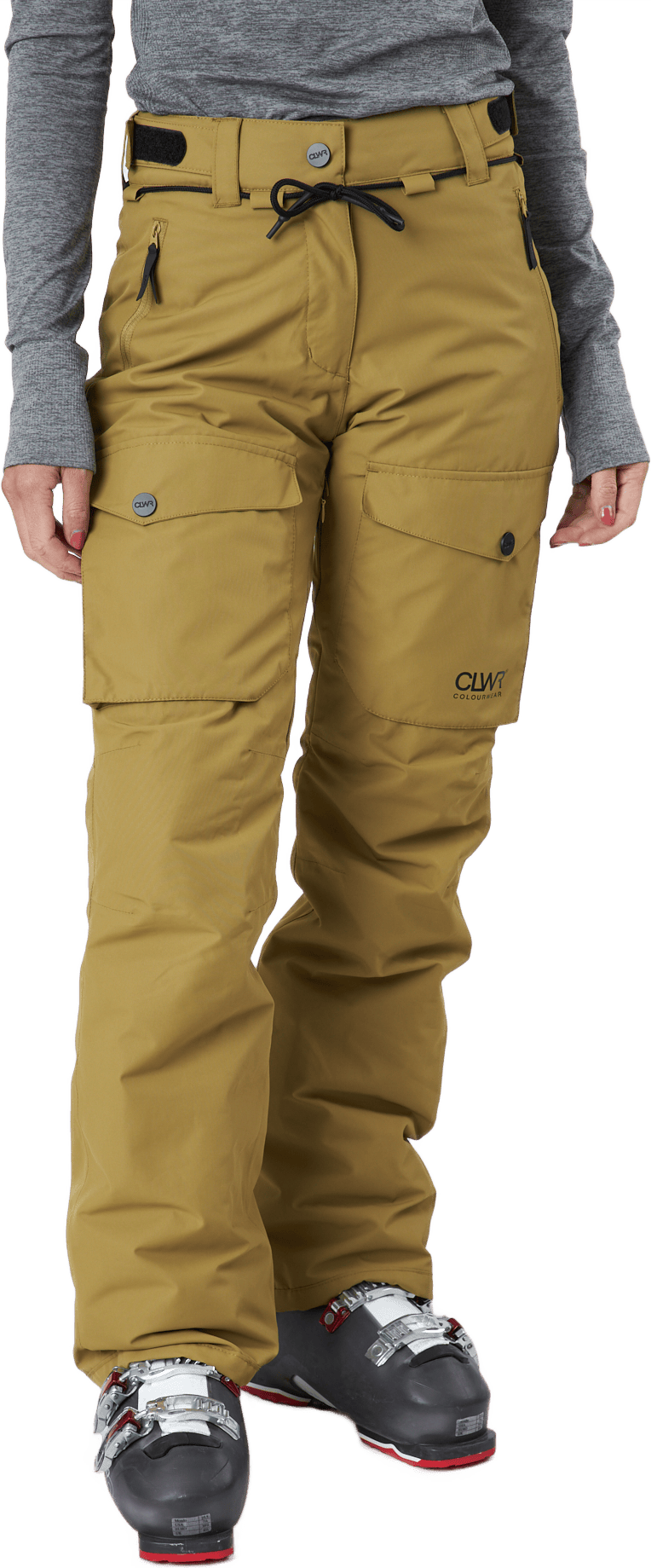 Fine Pants W Light Olive