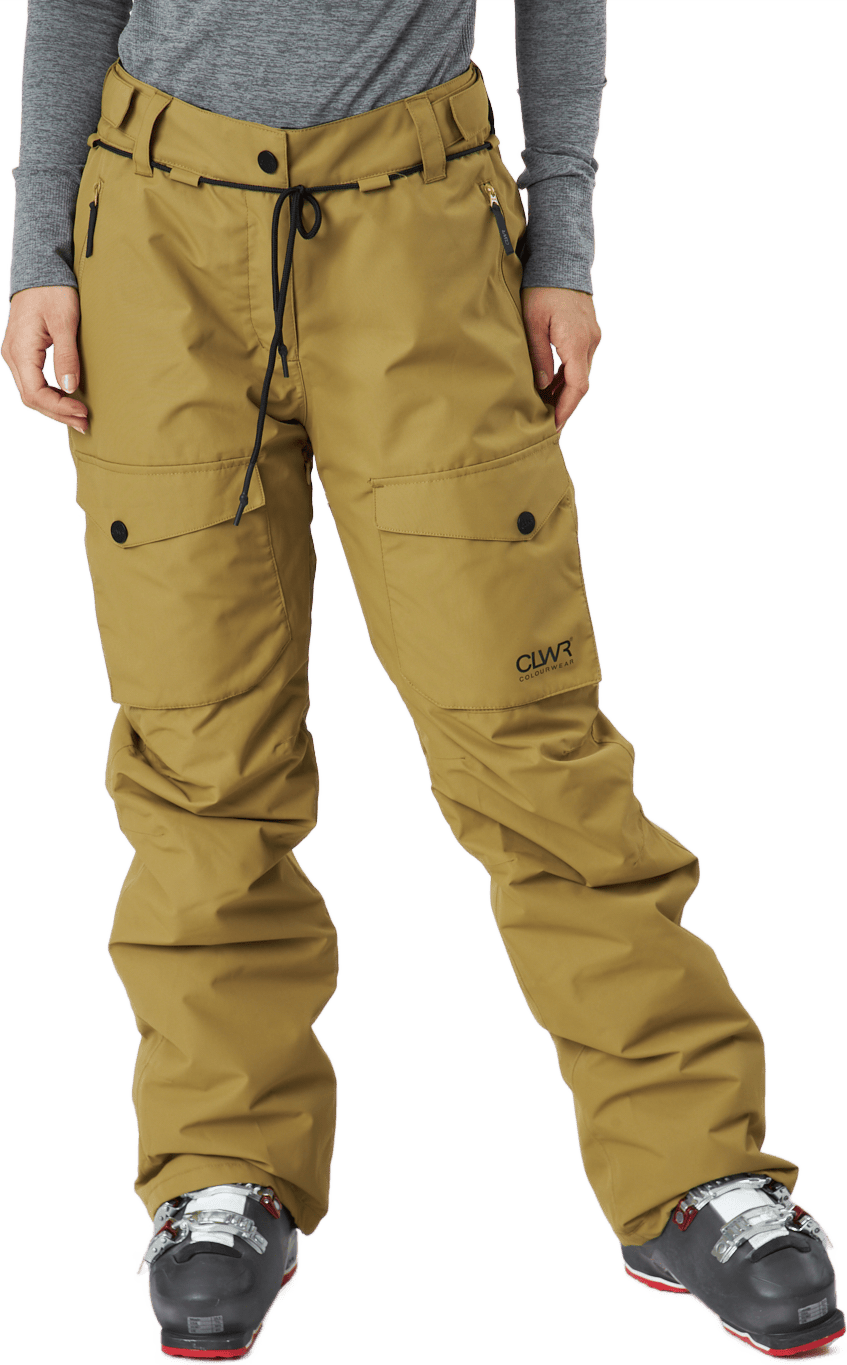 Fine Pants W Light Olive