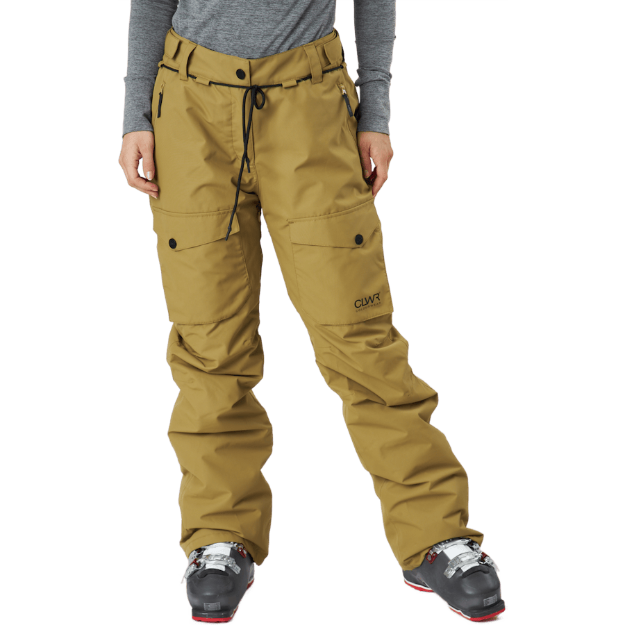 Fine Pants W Light Olive