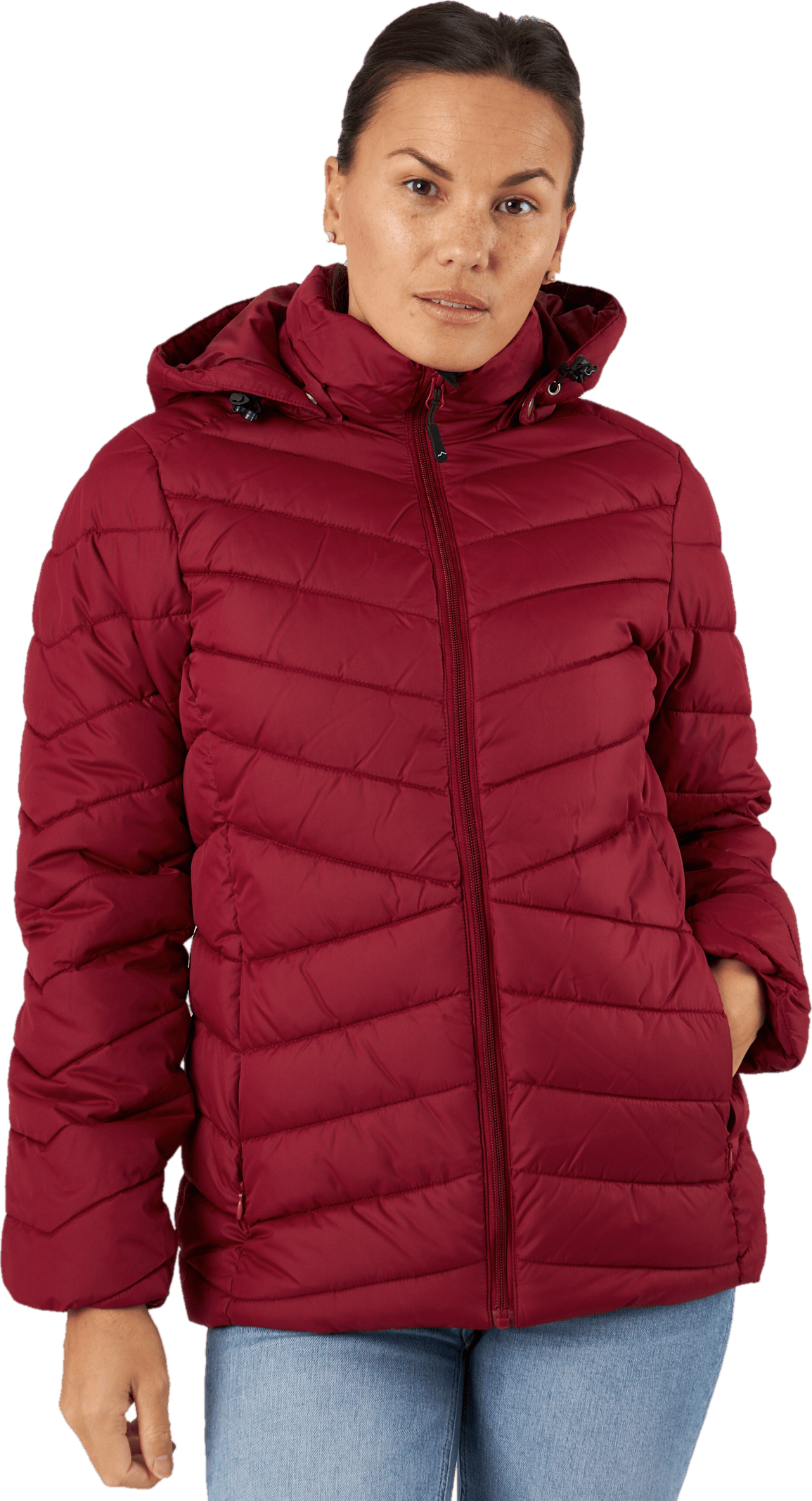 Ally 2 Jacket Rhubarb Red