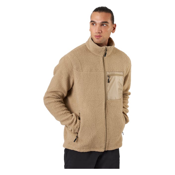 Charles Jacket Kaki Coriander, Male, Odzież, Koszule, Beżowy, L