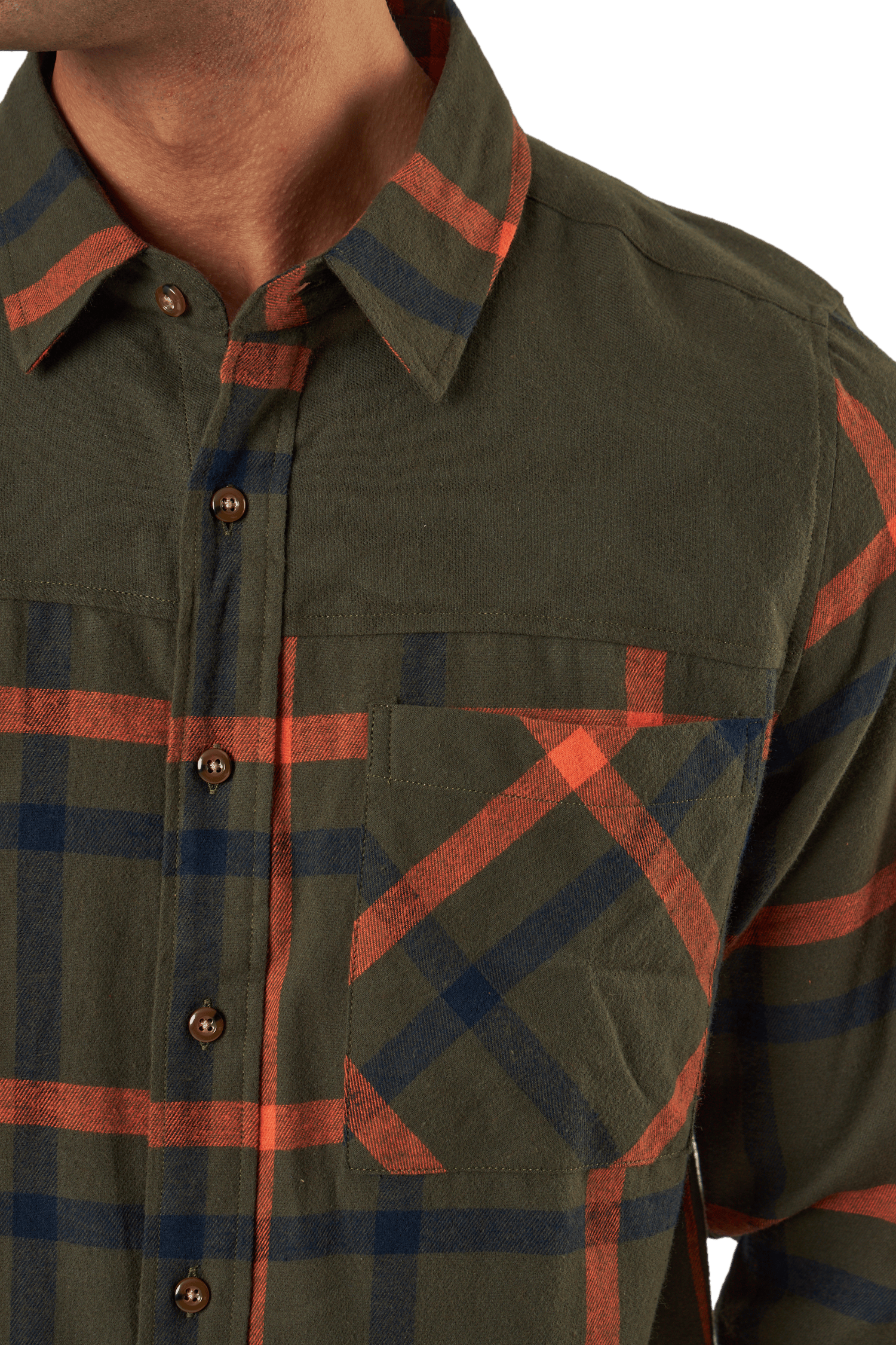 Danilo Reco Shirt Dark Olive - Bild 4