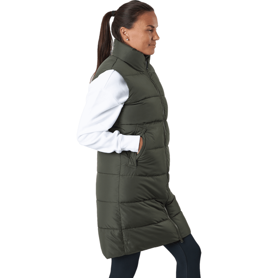 Elmira Reco Waistcoat Dark Olive - Bild 2