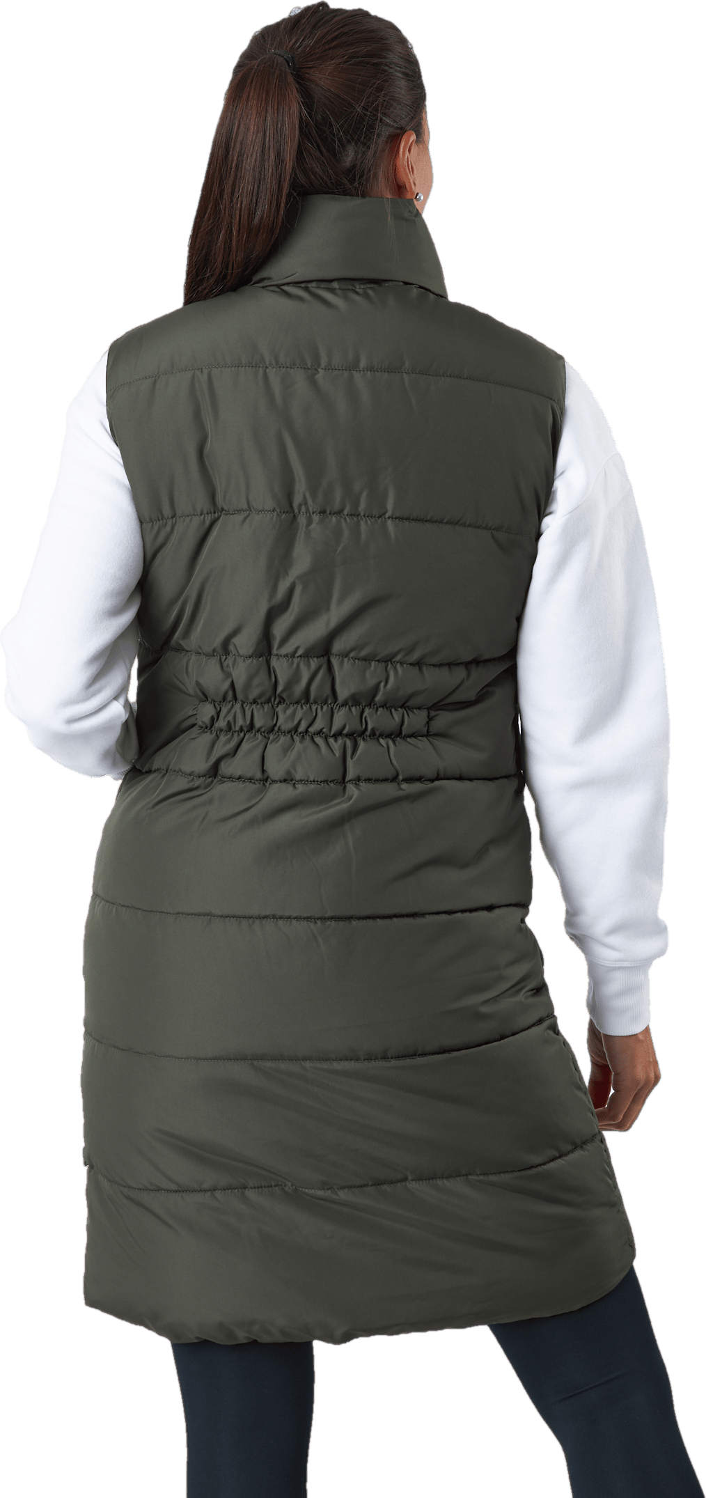 Elmira Reco Waistcoat Dark Olive - Bild 3