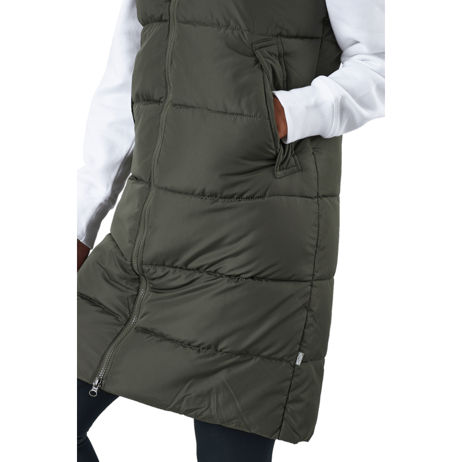 Elmira Reco Waistcoat Dark Olive - Bild 5
