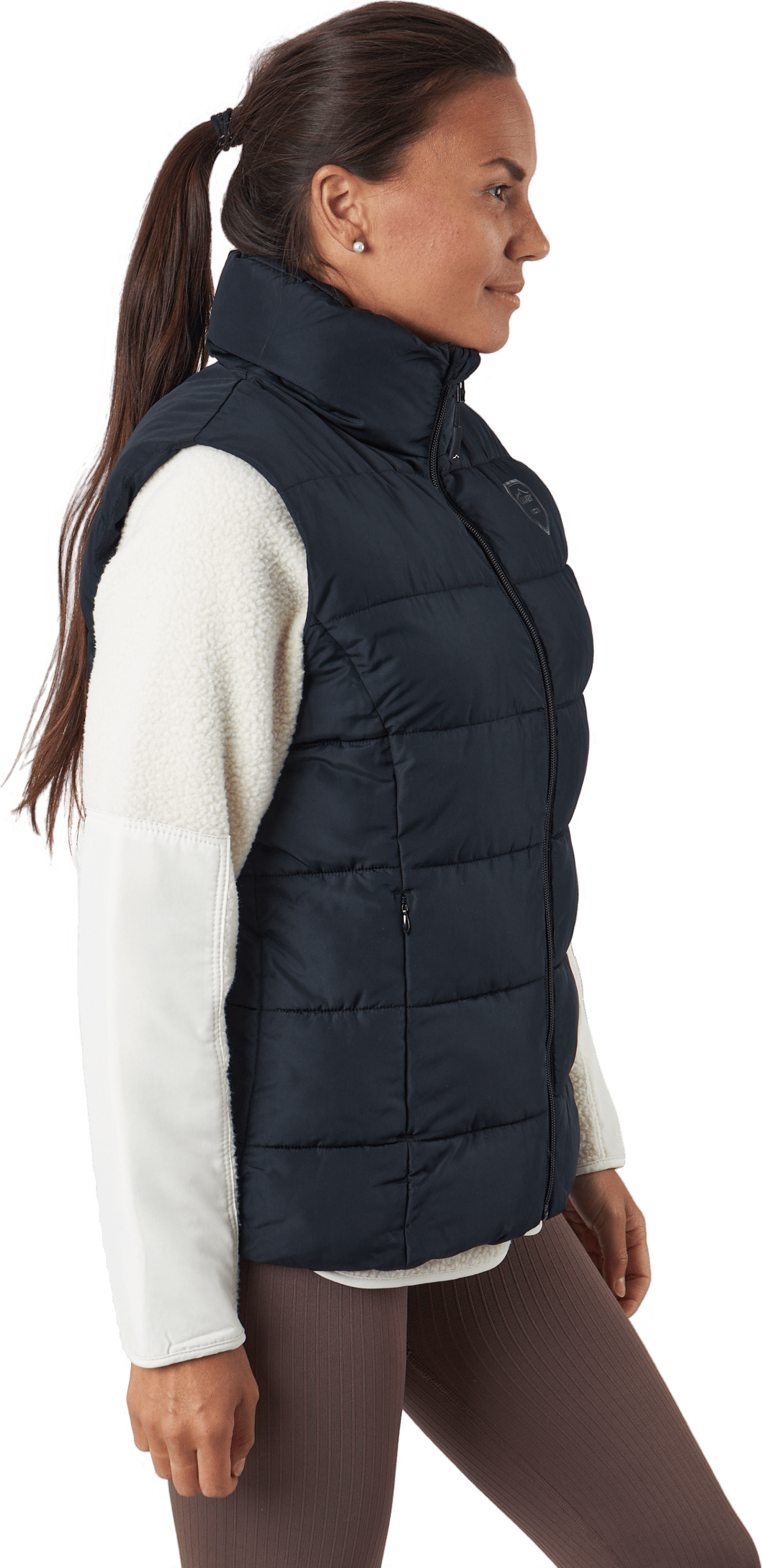Tindra Reco Waistcoat Black - Bild 2