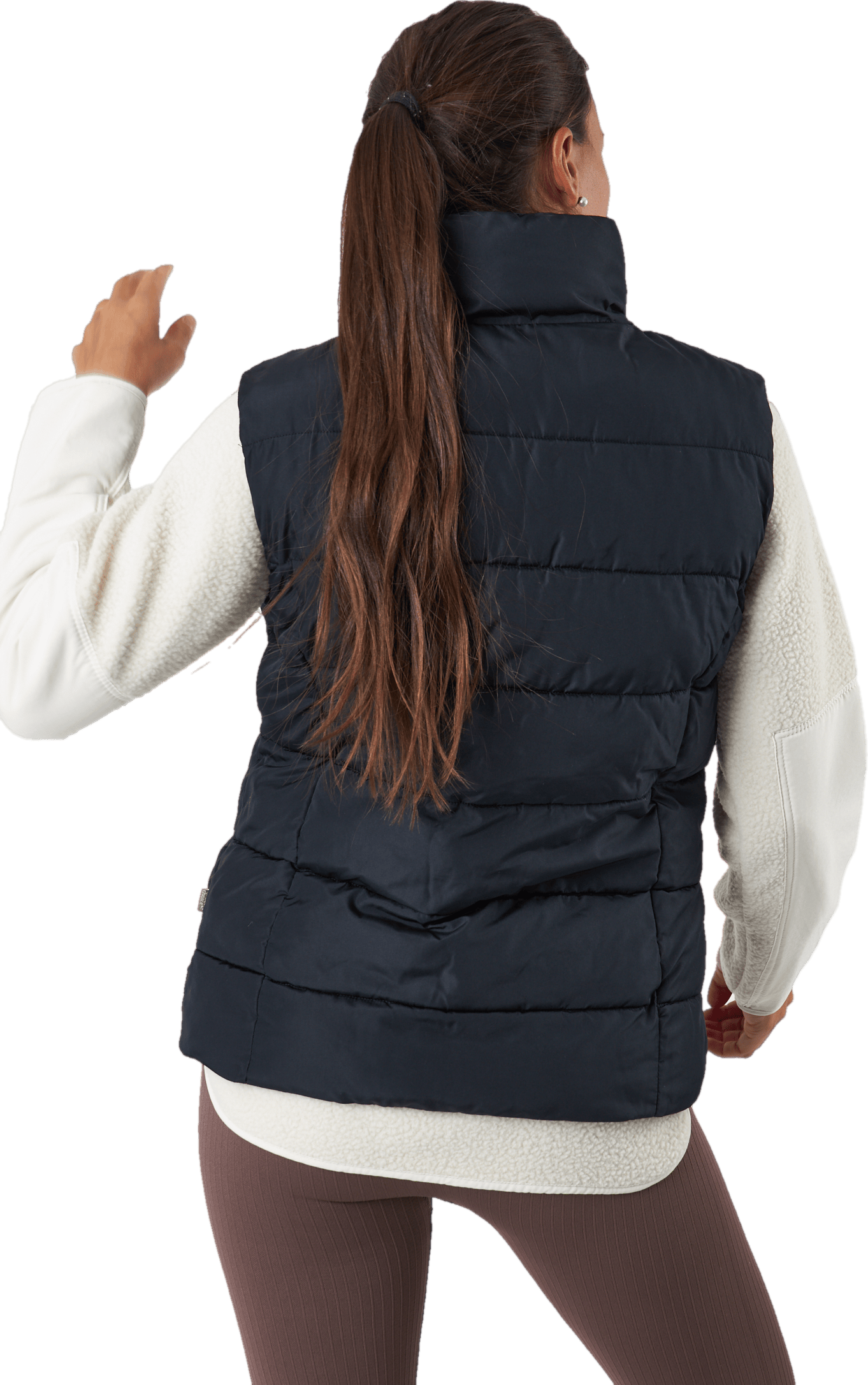 Tindra Reco Waistcoat Black - Bild 3