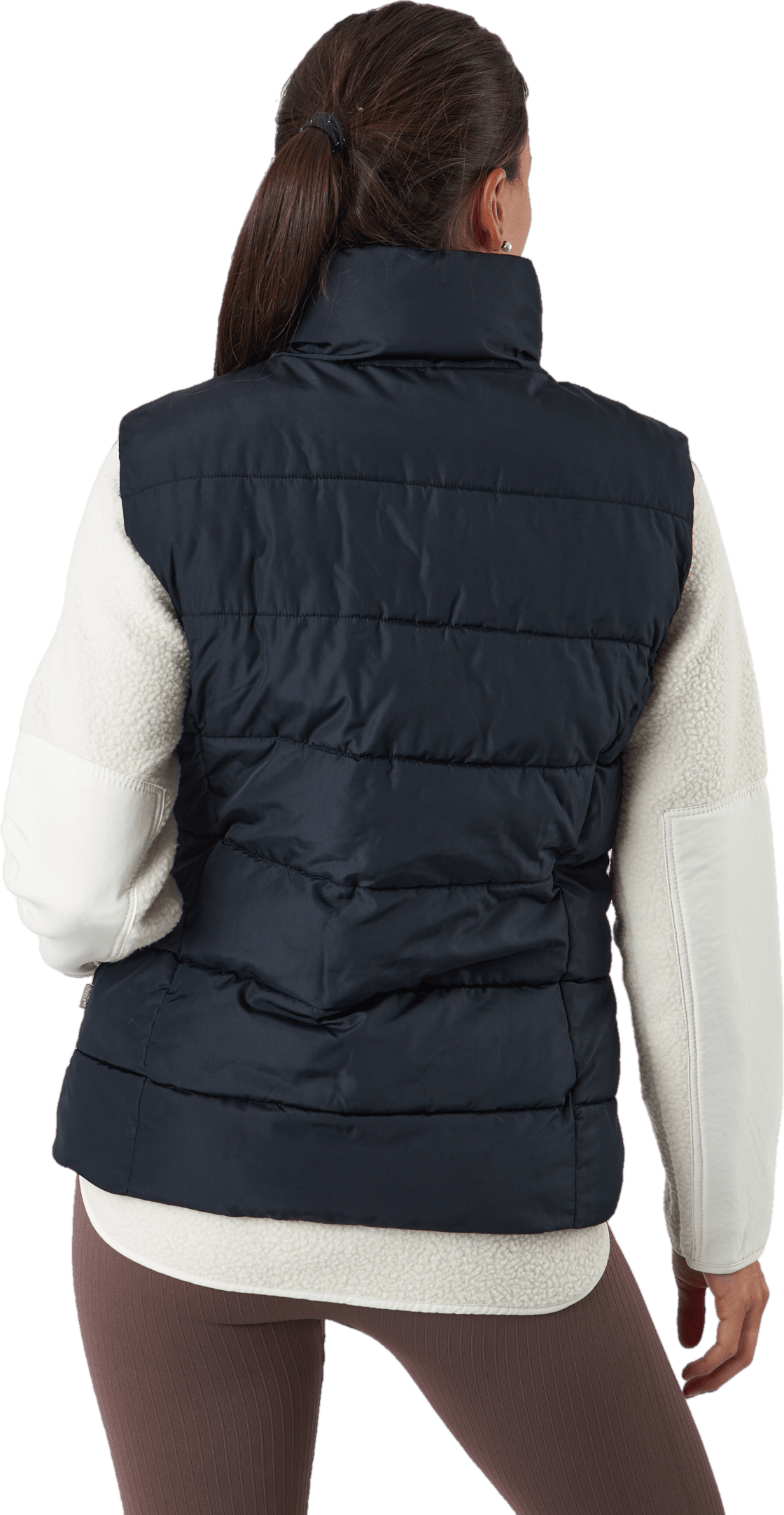 Tindra Reco Waistcoat Black - Bild 4