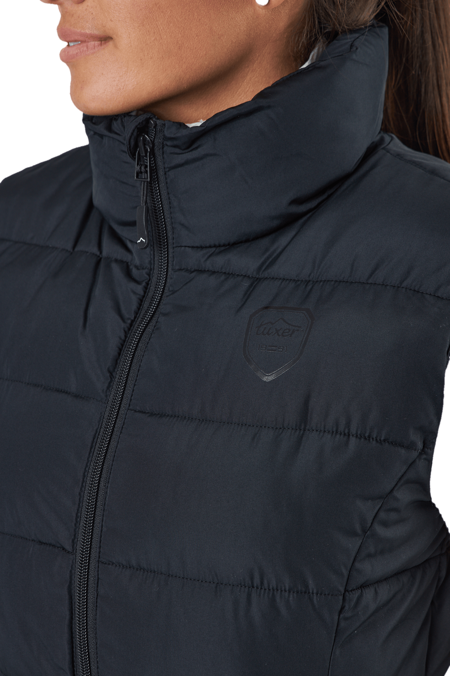 Tindra Reco Waistcoat Black - Bild 5