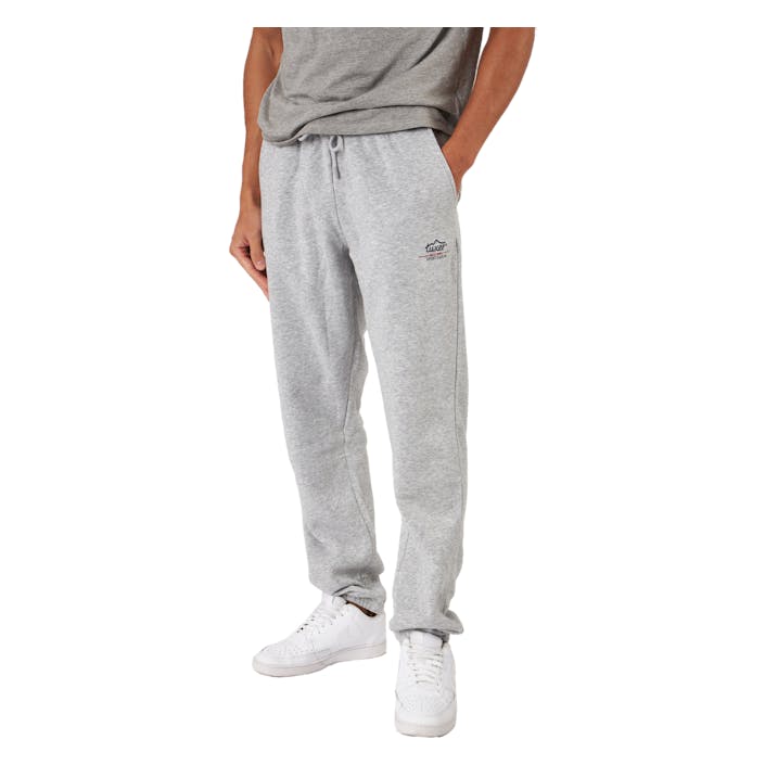 Core Pants Grey Melange, Male, Vêtements, Pantalon, Gris, XL