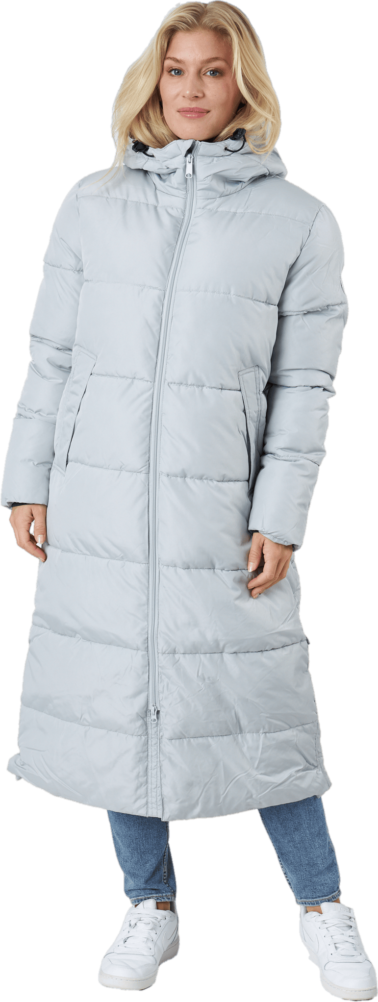 Deyna Coat Light Grey, Female, Apparels, jackets, Grey, XXXL