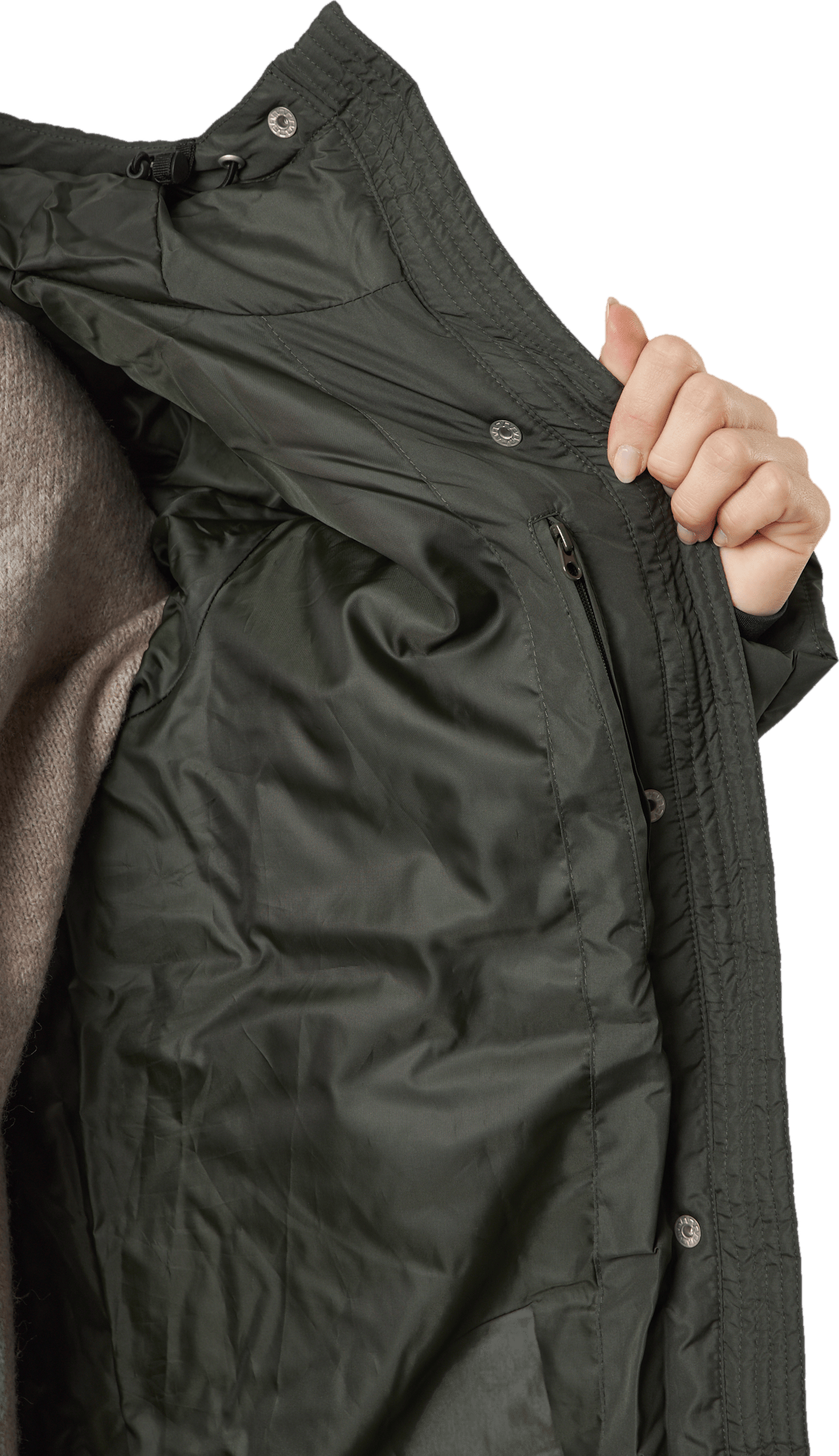 Alissa Reco Jacket Dark Olive - Bild 5