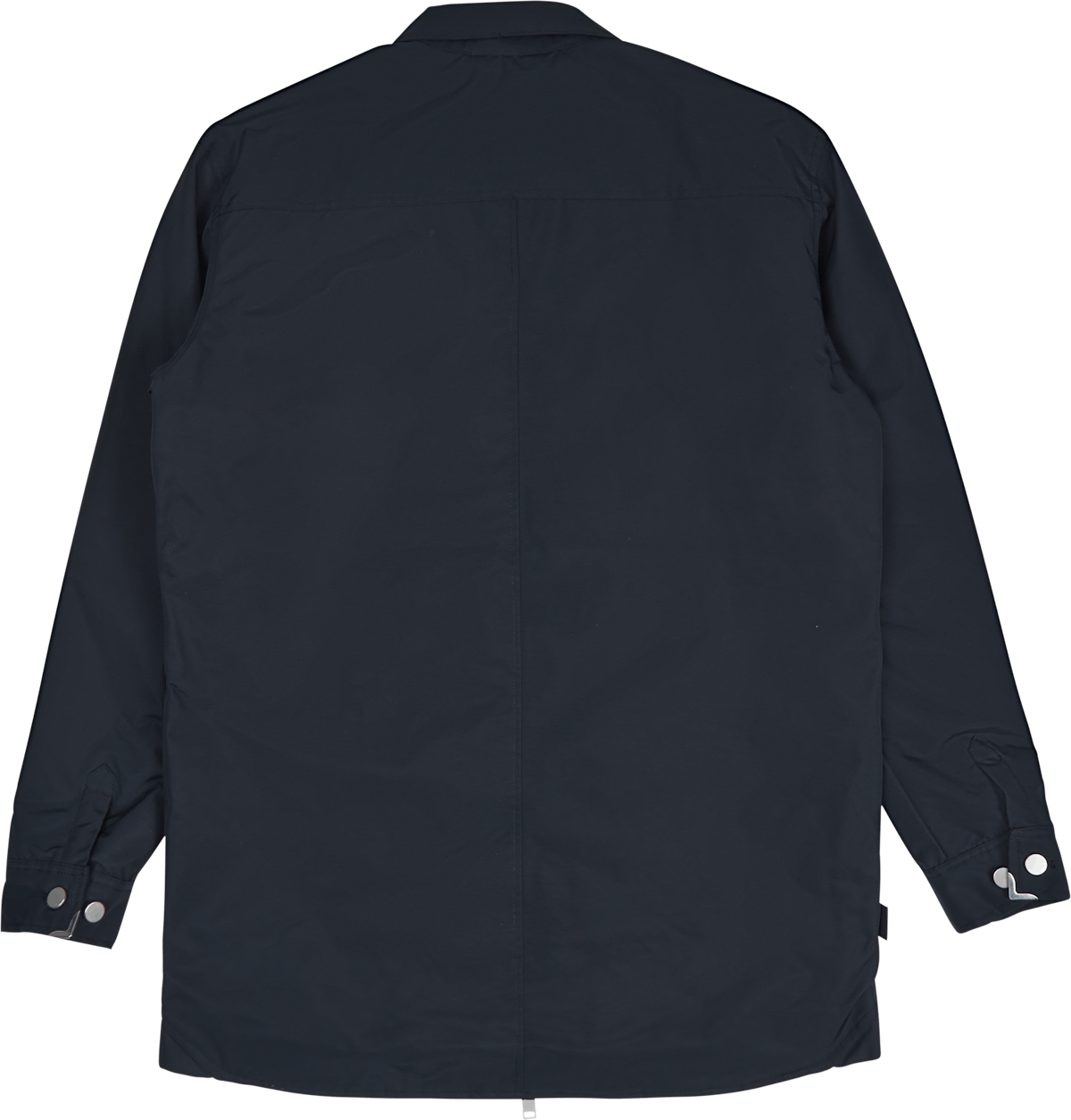 Army Shirt Zip Long Black