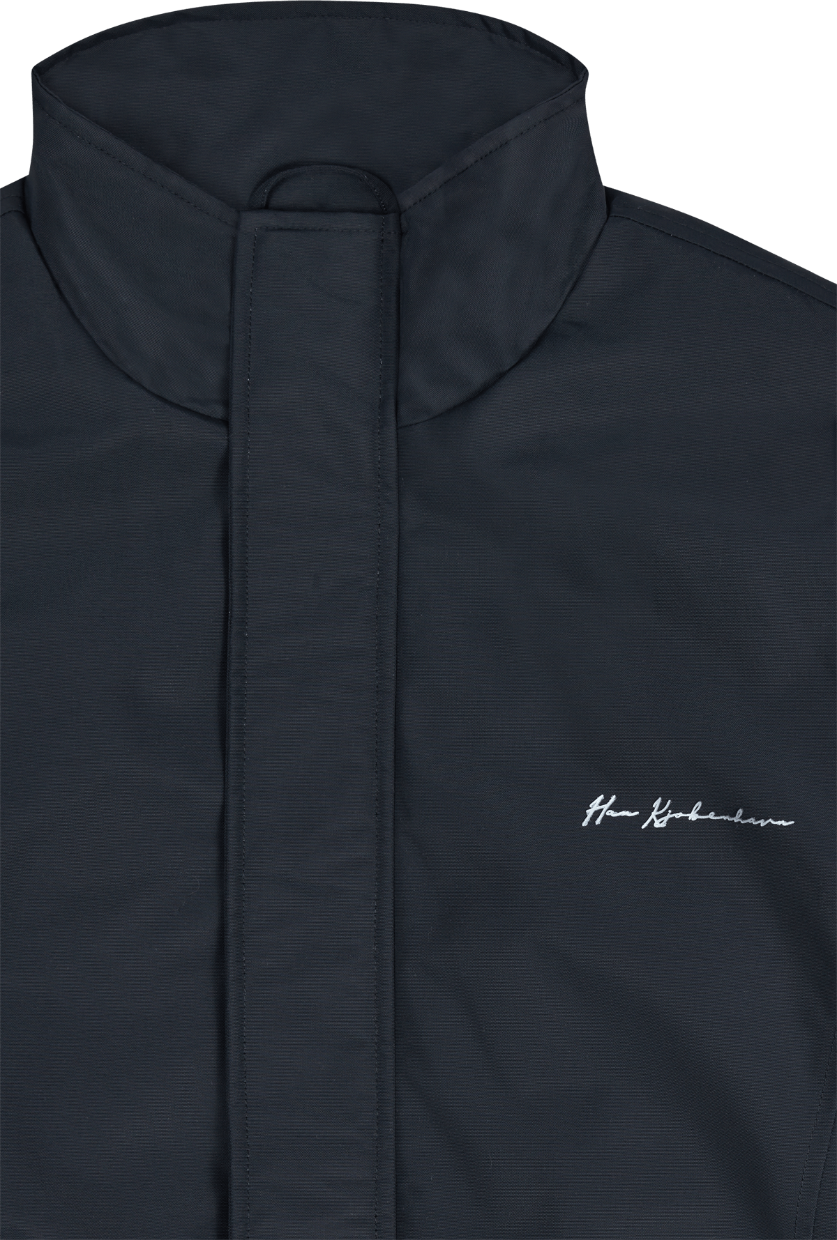 Nylon Track Jacket Black - Bild 3