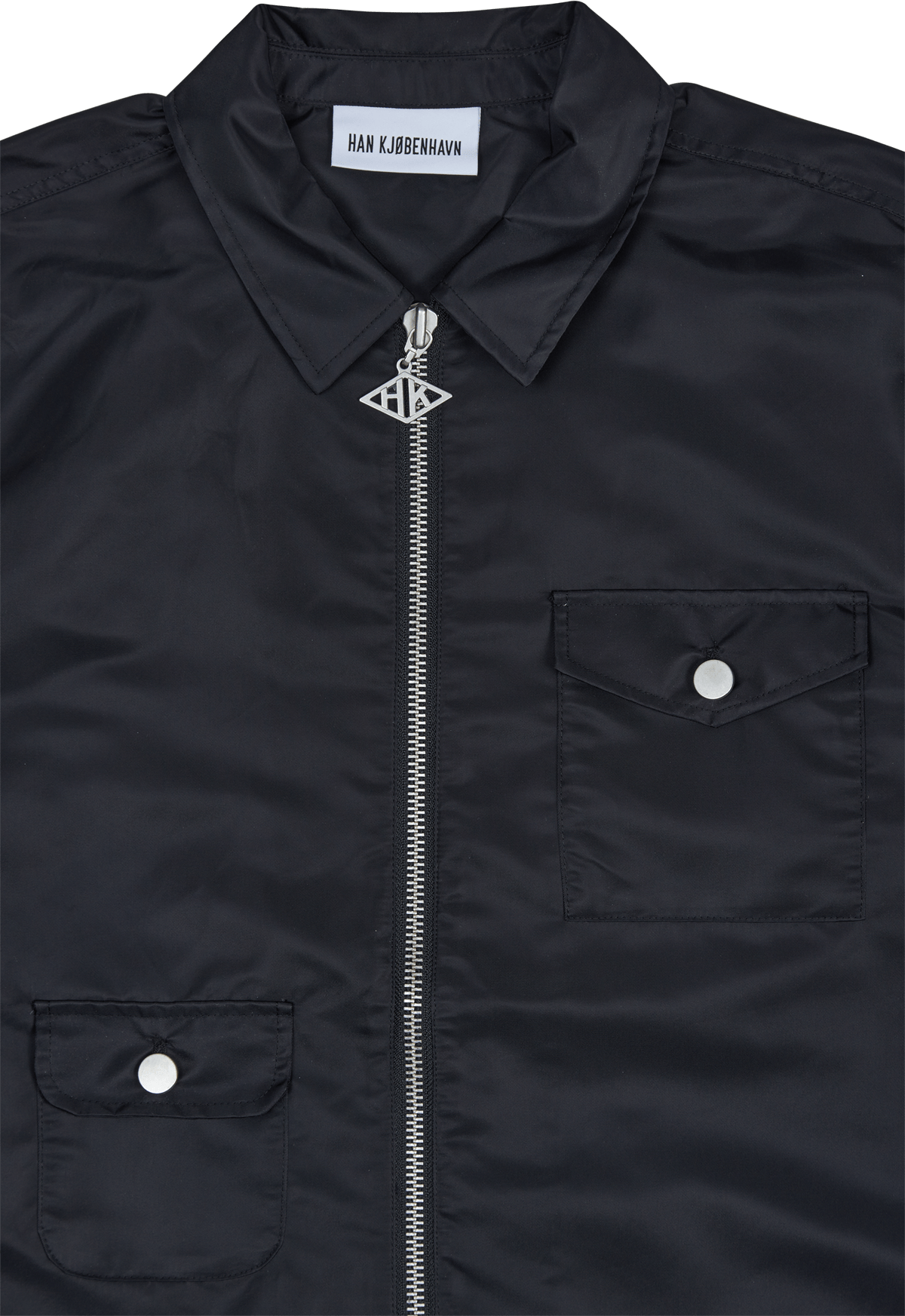 Army Zip Overshirt Black - Bild 3
