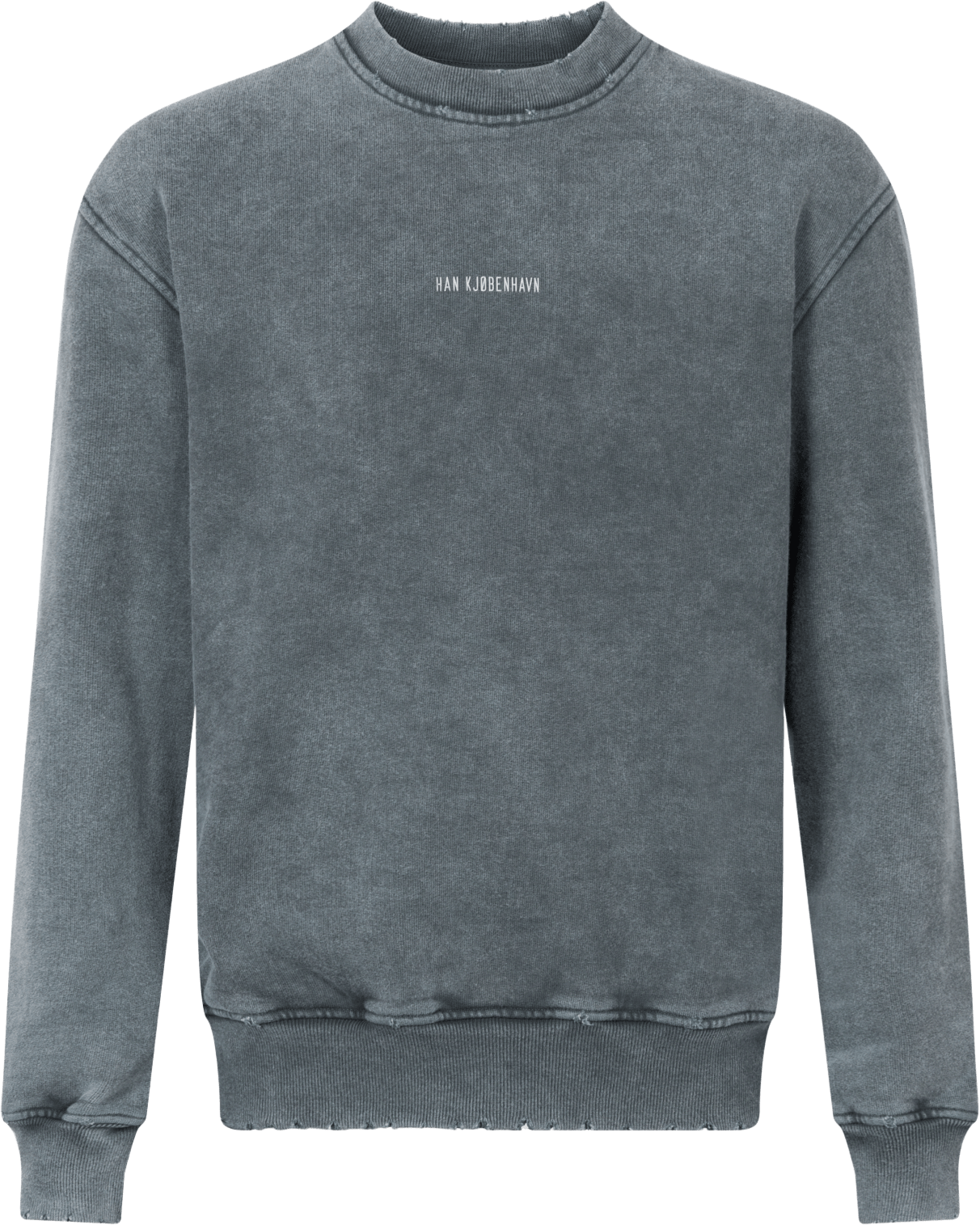 Distressed Crew Logo Distressed Dark Grey