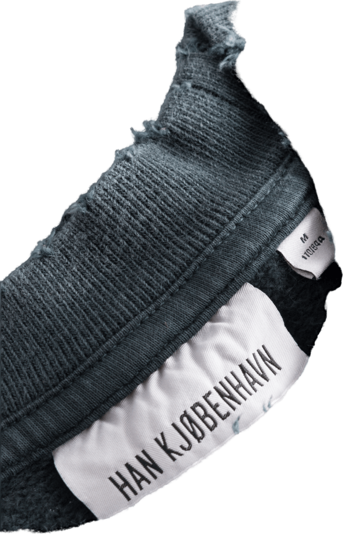 Distressed Crew Logo Distressed Dark Grey - Bild 5