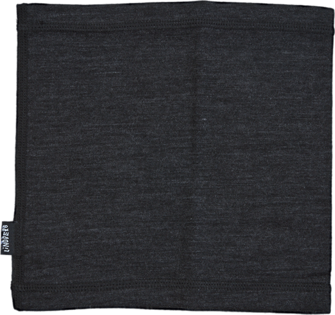 Delsbo Neck Warmer Junior Black Melange, Unisex, Kläder, hattar och kepsar, Svart, ONESIZE