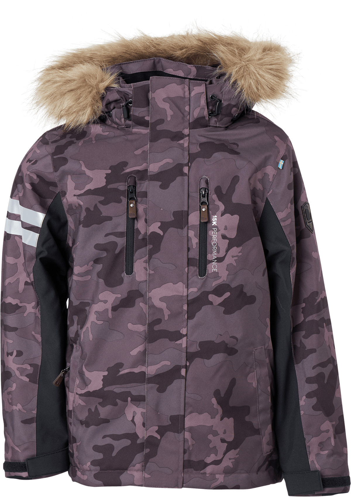 Camo Jacket Dusty Mauve