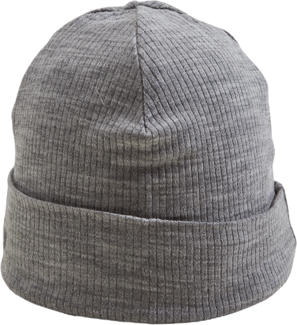 Rib Merino Hat Greymelange - Bild 2