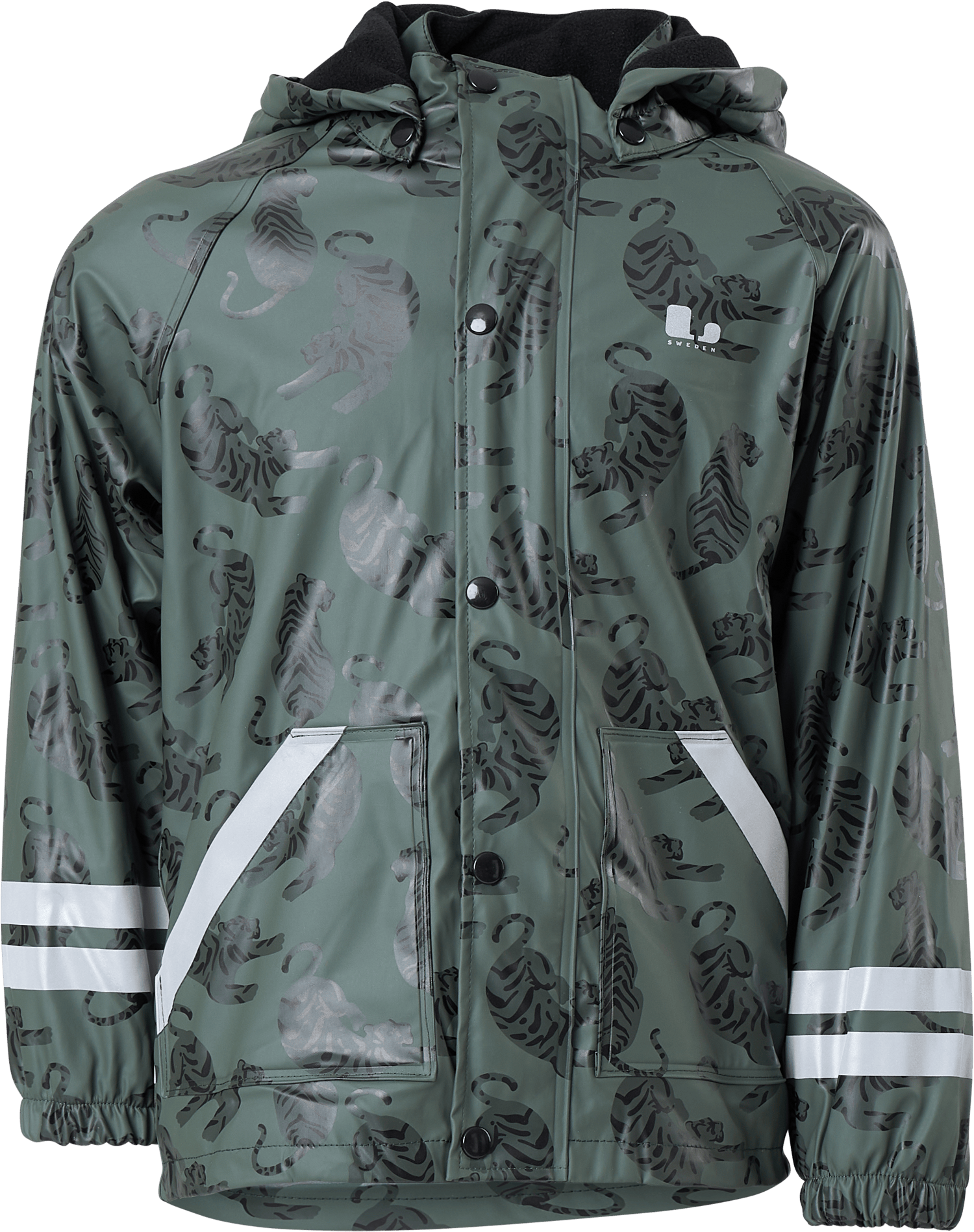 Vattnadal Rain Set Fleece Green, Unisex, Apparels, Tracksuits & Overalls, Black, 110