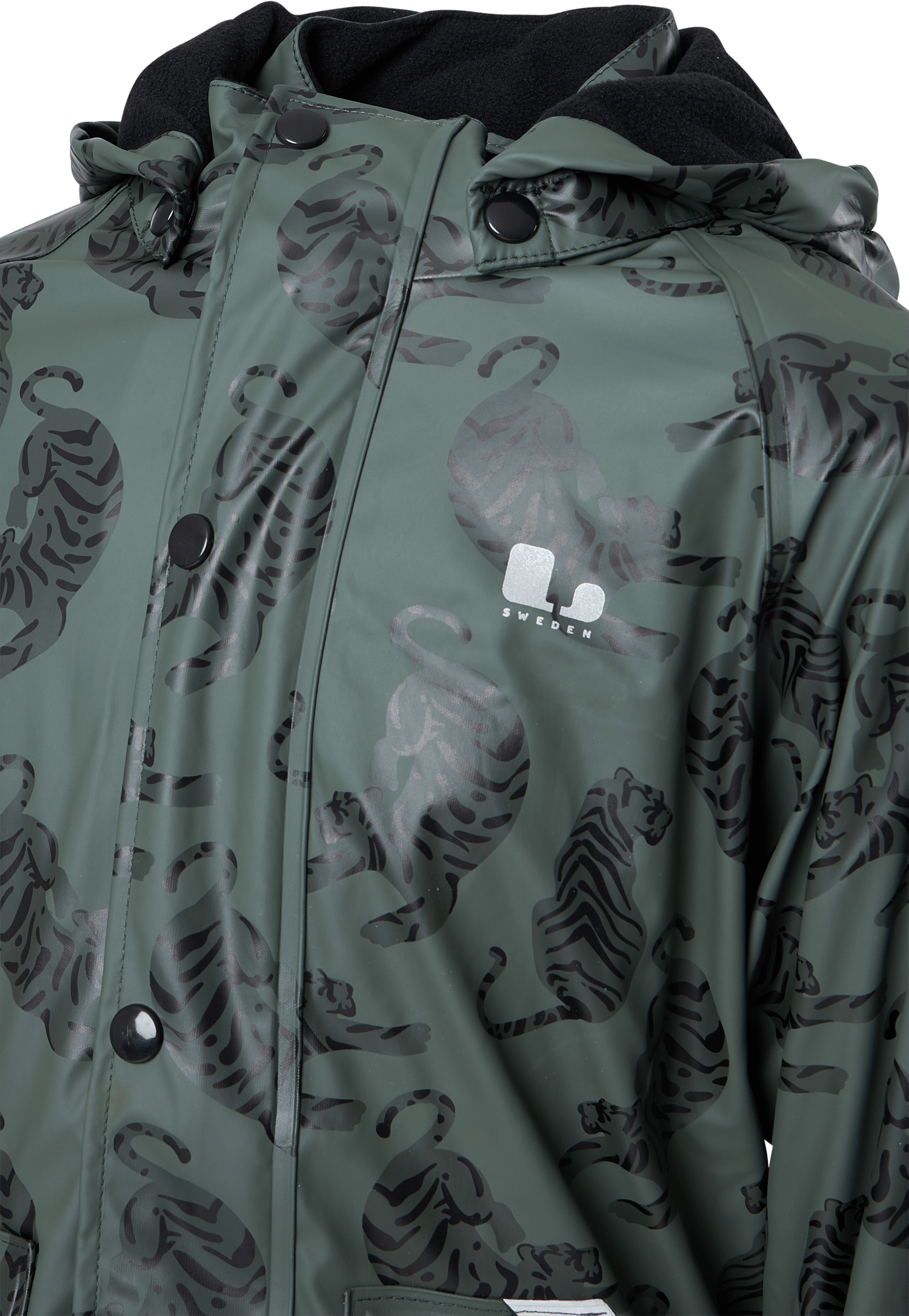 Vattnadal Rain Set Fleece Green - Bild 4