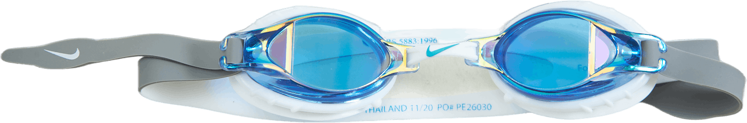 Nike Y Chrome Mirror Goggle Multi, Unisex, Vybavenie, okuliare, Plávanie, Modrá, ONESIZE