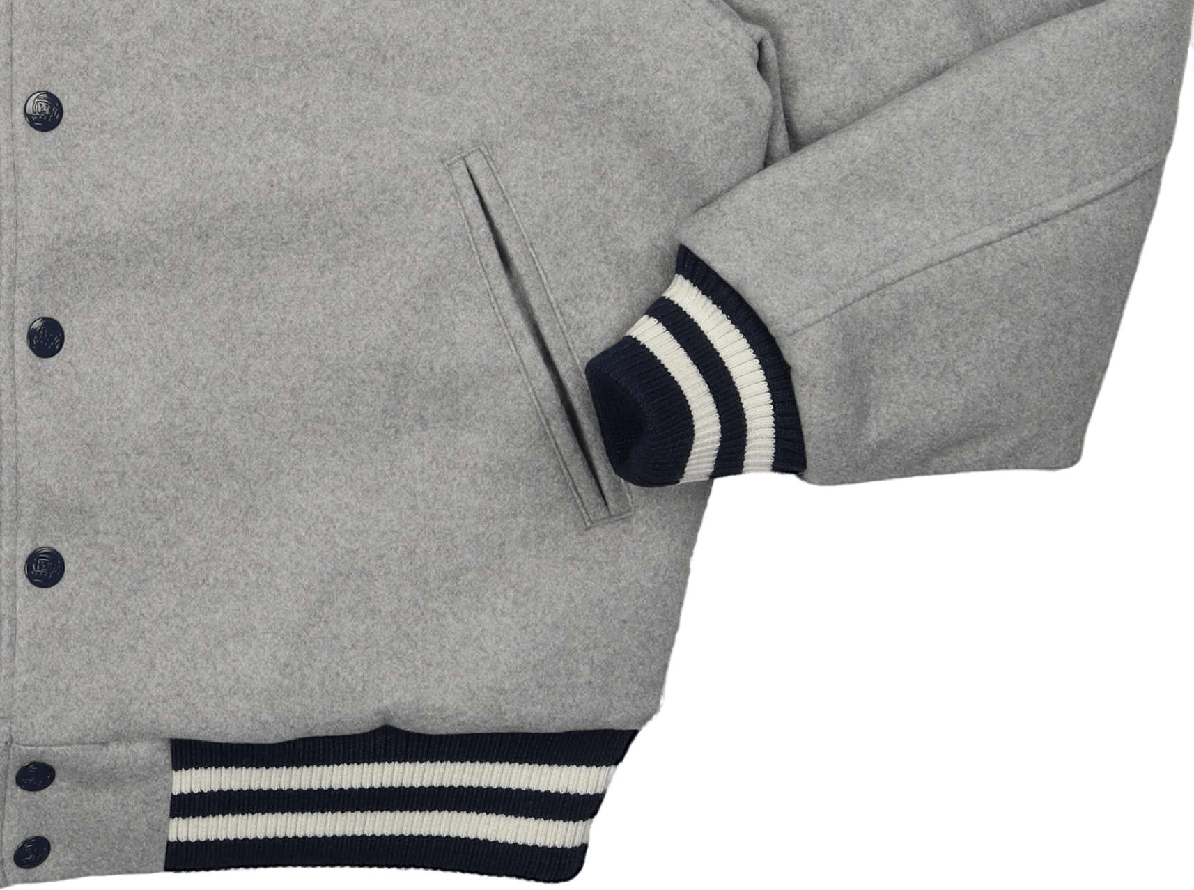 Astro Varsity Jacket Grey - Bild 3