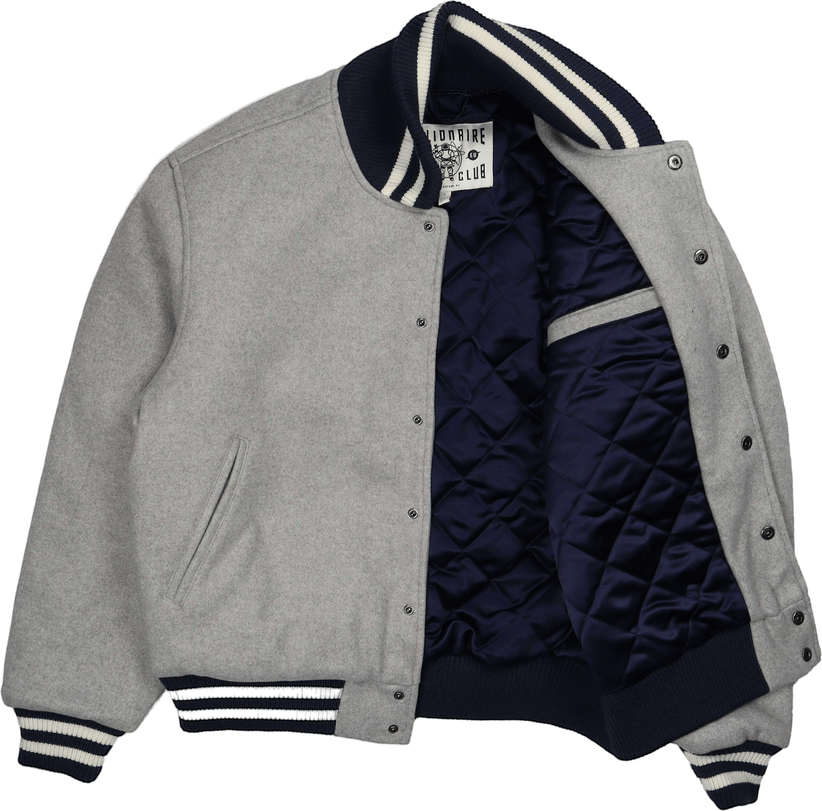 Astro Varsity Jacket Grey - Bild 4