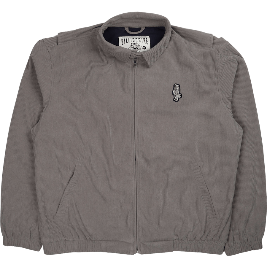 Corduroy Harrington Jacket Grey