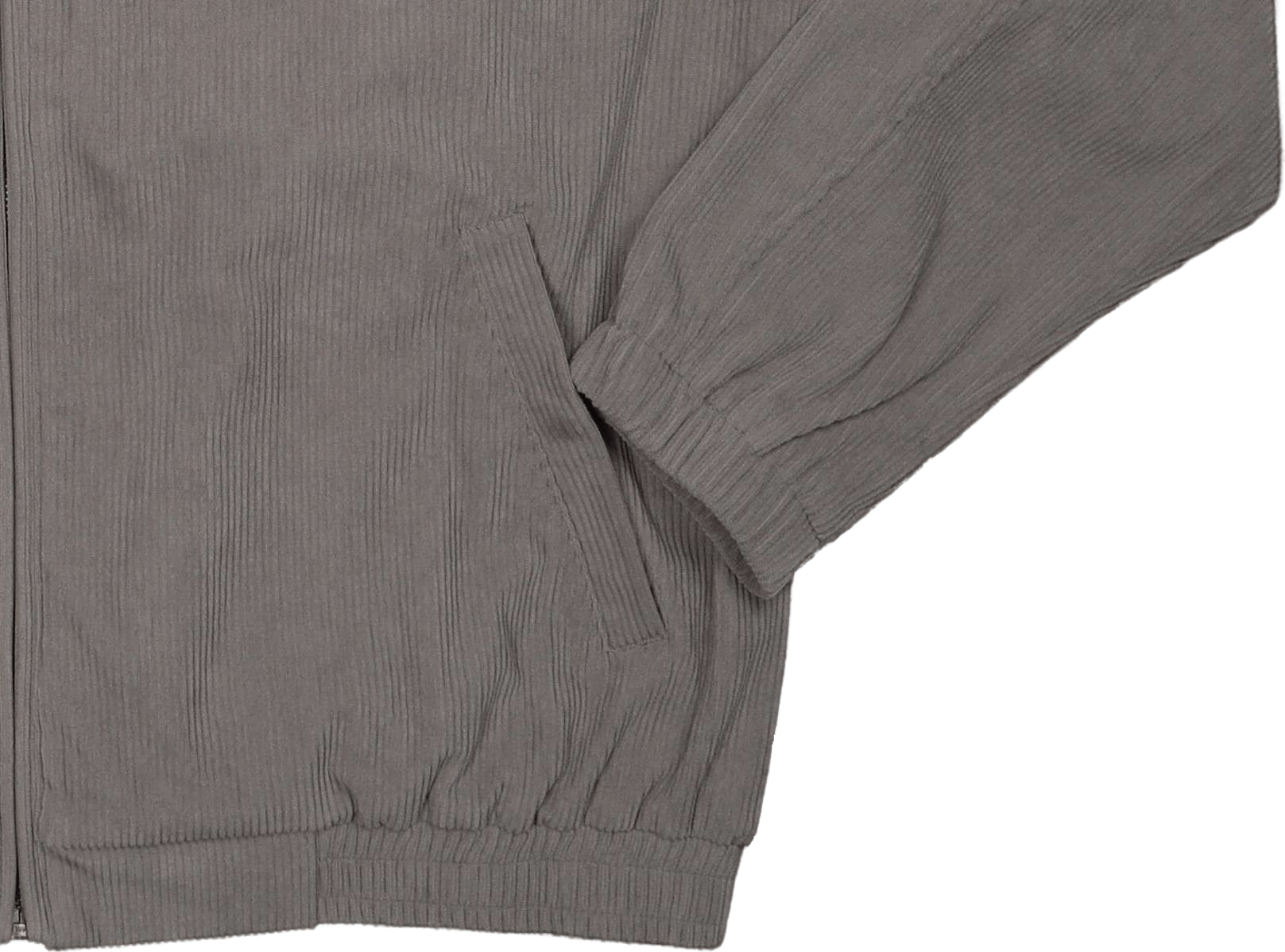 Corduroy Harrington Jacket Grey - Bild 3