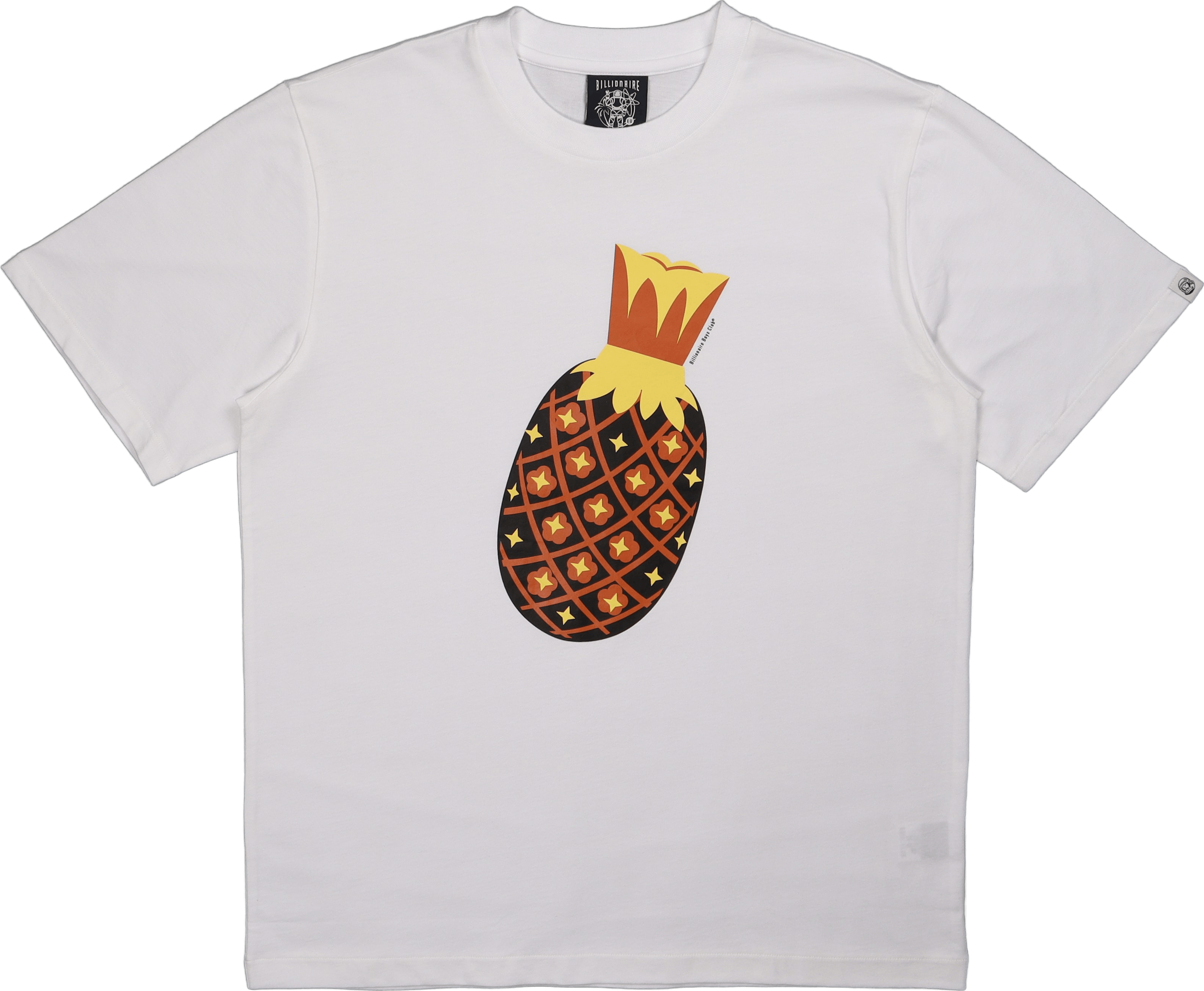 Pineapple T-shirt White, Male, Ropa, Tops, Blanco, S