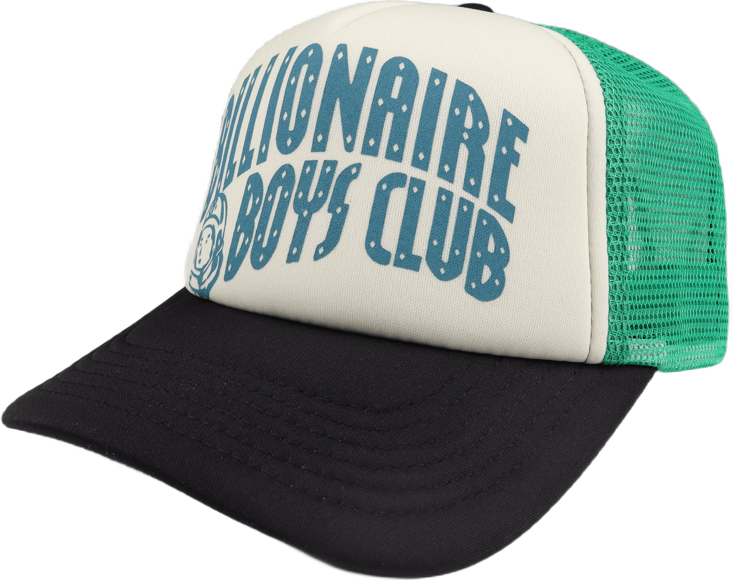 Arch Logo Trucker Cap Green, Male, Abbigliamento, cappelli e berretti, Verde, ONESIZE