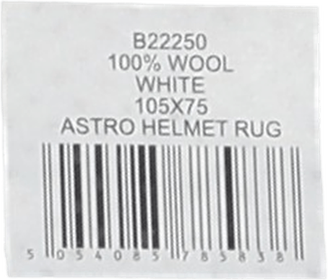 Astro Helmet Rug White